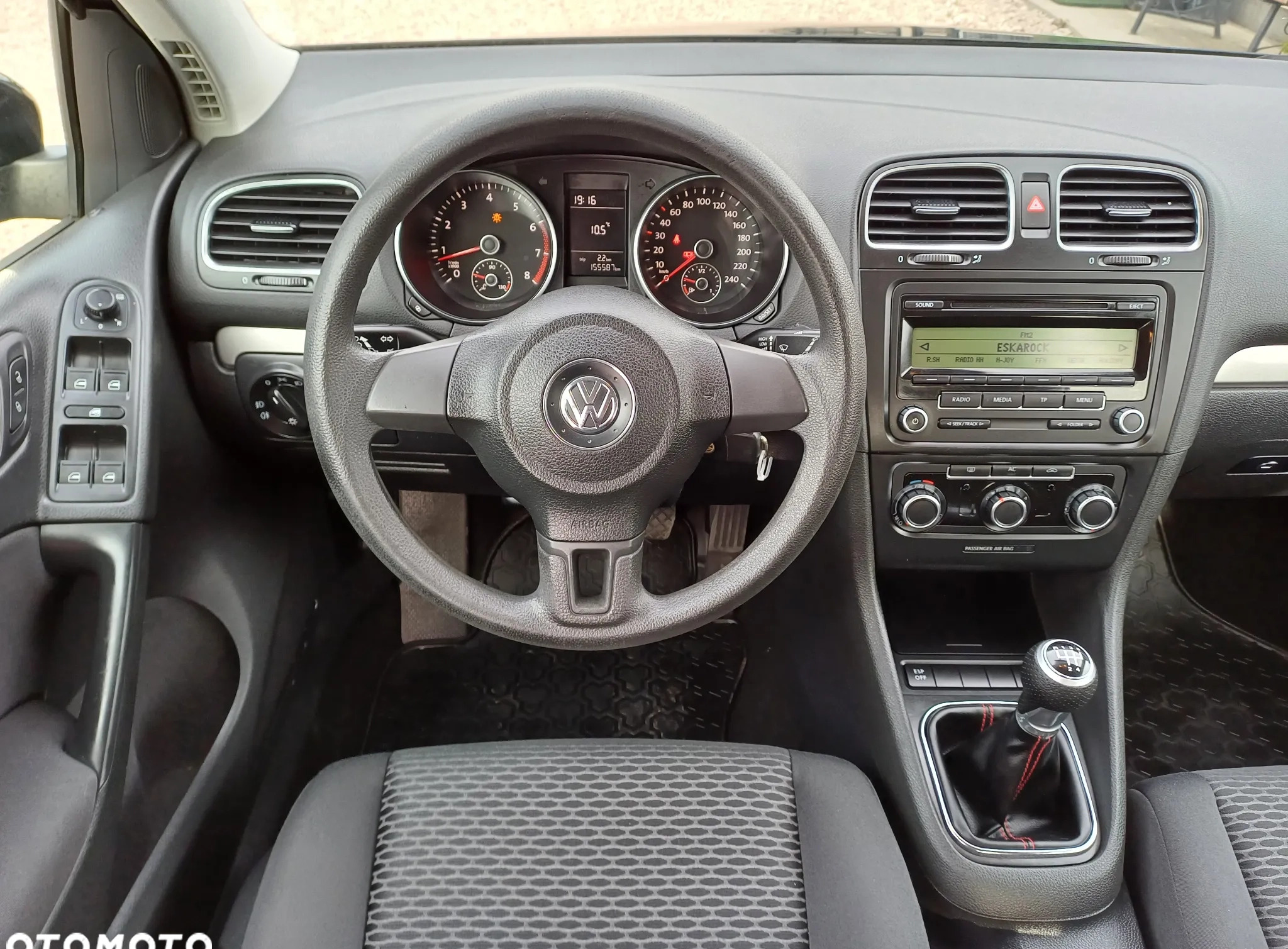Volkswagen Golf cena 21000 przebieg: 155000, rok produkcji 2009 z Krzeszowice małe 154